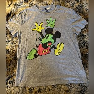 H&M Divided x Disney Mickey Mouse Graphic Tee Shirt
